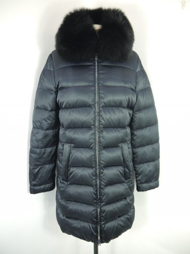 Prada down coat blue fox - down,