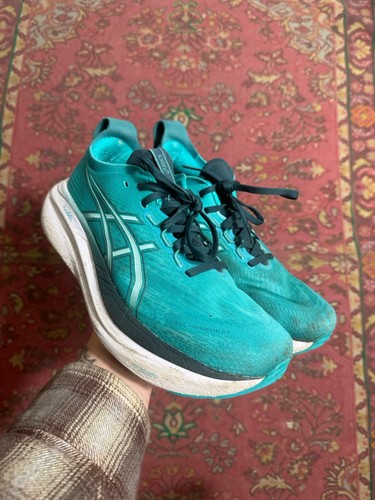 Asics teal coloured - teal, running