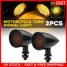 4x Amber 10mm LED Turn Signal