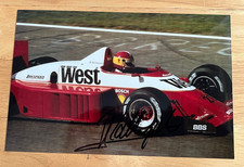 Huub Rothengatter hand signed F1 photo - 1986 Zakspeed 861 19x12cm