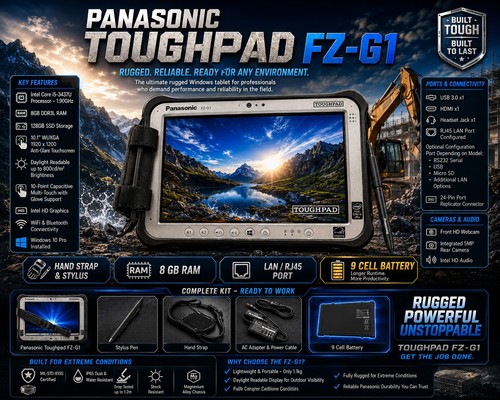 Panasonic toughpad i5 - fz-g1,