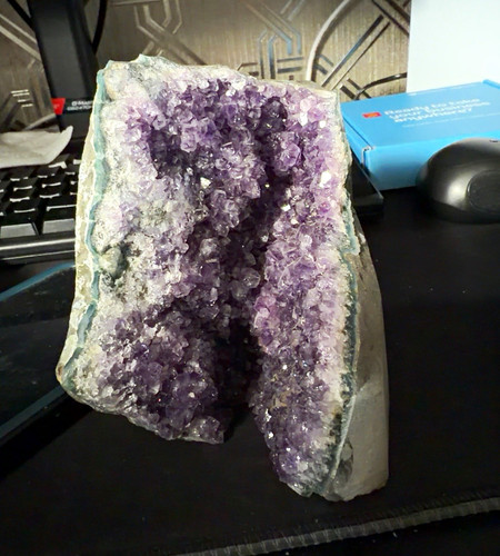Natural unpolished amethyst - natural,