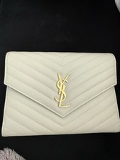YSL Monogram Clutch Cassandre