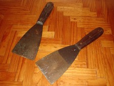 VINTAGE DIY SAFETY SCRAPER DECORATORS SCRAPER - 75 X 230MM - NON-SPARKING COPPER