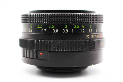 Tessar 50mm carl - f/2.8, zeiss