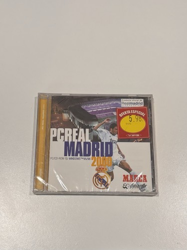 Real madrid 2000 - pc, sealed