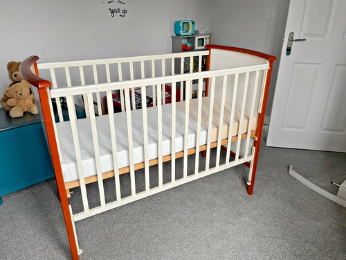 Baby toddler drop side cot - baby/toddler,