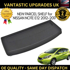 FITS NISSAN NOTE E12 2012-2017 PARCEL SHELF BOOT LOAD COVER BLACK NEW