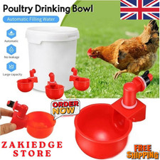 5x Automatic Chicken Water Cup