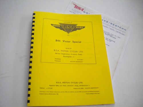 1968 bsa b44 victor special - 1968,