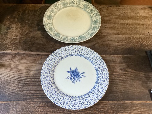 Antique blue and white - 2x,