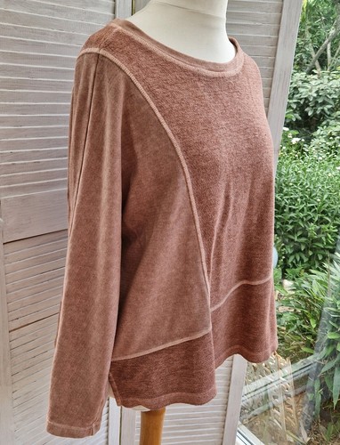 Sahara dusky peach hemp jersey - sahara,
