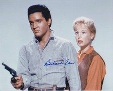 Barbara Eden Hand Signed 8x10 Photo, Autograph, Elvis Presley Flaming Star