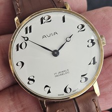 Avia 17 Jewels Swiss Made Mens