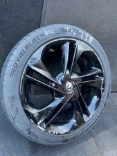 VAUXHALL CORSA E 2014-19 LTD EDITION BLACK ALLOY WHEEL 215/45/17 VX LINE 17”