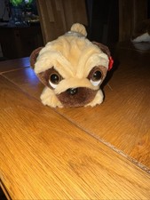 Keel Toys Pug King Pugsley 20cm Soft Plush Dog Toy