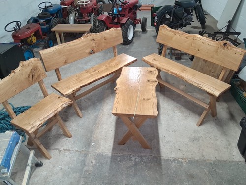 Bespoke oak wooden garden - wooden,