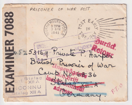 Ww2 british pow stalag - ww2, xiia