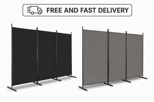 6ft panels room divider wall - 6ft,