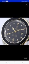 Tudor Mini Sub 33 Mm 73090 Black Dial  Box Papers And Rolex 200m Anchor