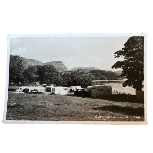 Postcard coniston hill - postcard,