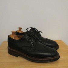 Grenson Black Leather Brogues