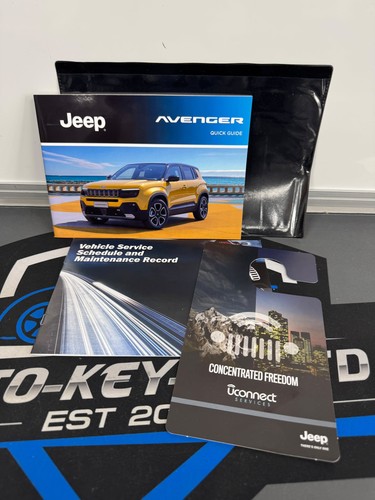 Jeep avenger owners manual - jeep,