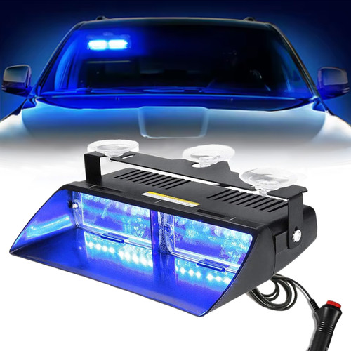Car windshield led strobe - windshield,