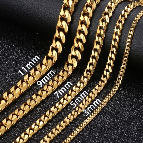11mm men women curb - women, chain