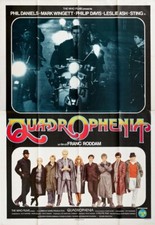 QUADROPHENIA Italian 4F movie poster The WHO PHIL DANIELS STING MODS NM