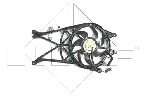 Fan radiator fits - fits:, opel
