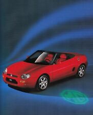 MG F MGF ROADSTER British Sportscar classic car brochure brochure 1995 I