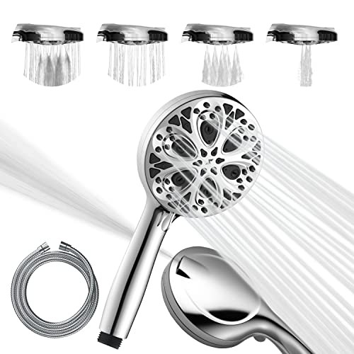 Shower head and hose - set,