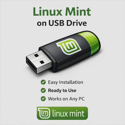 Linux mint usb drive - mint,