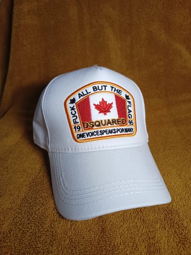 Dsquared2 white baseball cap - baseball,
