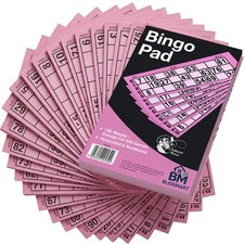 Bingo Pad 100 Sheets Party