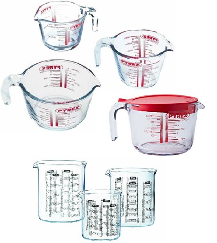 Pyrex clear measuring jug - clear,