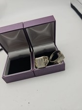 2 x WW2  WW1 Polish air force & WW1 eagle, sterling silver rings