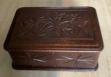 Antique Wooden Puzzle Box Black Forest Kandersteg Switzerland 
