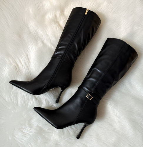 New ladies black knee high - new,