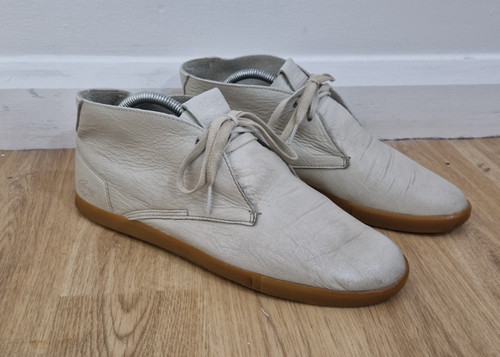 Lacoste beige leather boots - leather,