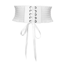 Retro women lace belt high