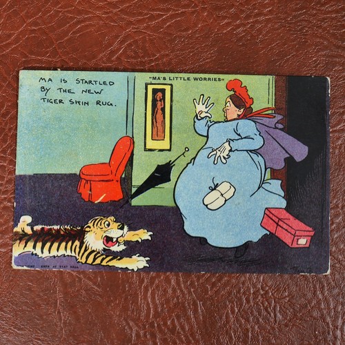 Postcard comic tom - comic,, browne