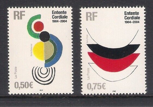France 2004 sg3963 centenary - france, sg3963-4