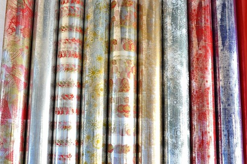 Clear wrap cellophane