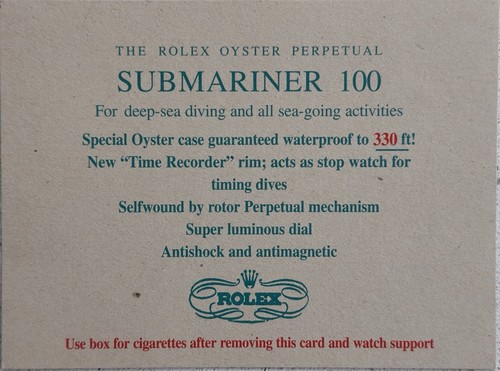 Rare vintage rolex submariner - vintage,