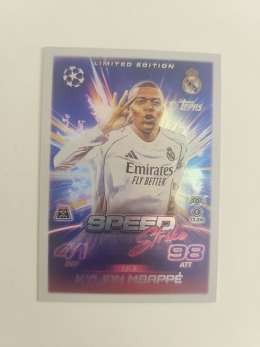 Match attax kylian - match, 25/26