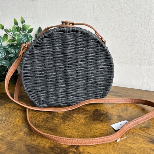 Round woven wicker rattan - woven,