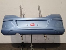VAUXHALL CORSA 2014 REAR BUMPER 5 DOOR HATCHBACK BLUE