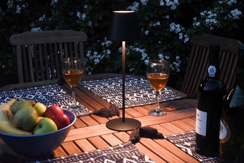 Table lamp elipta rechargeable - table,
